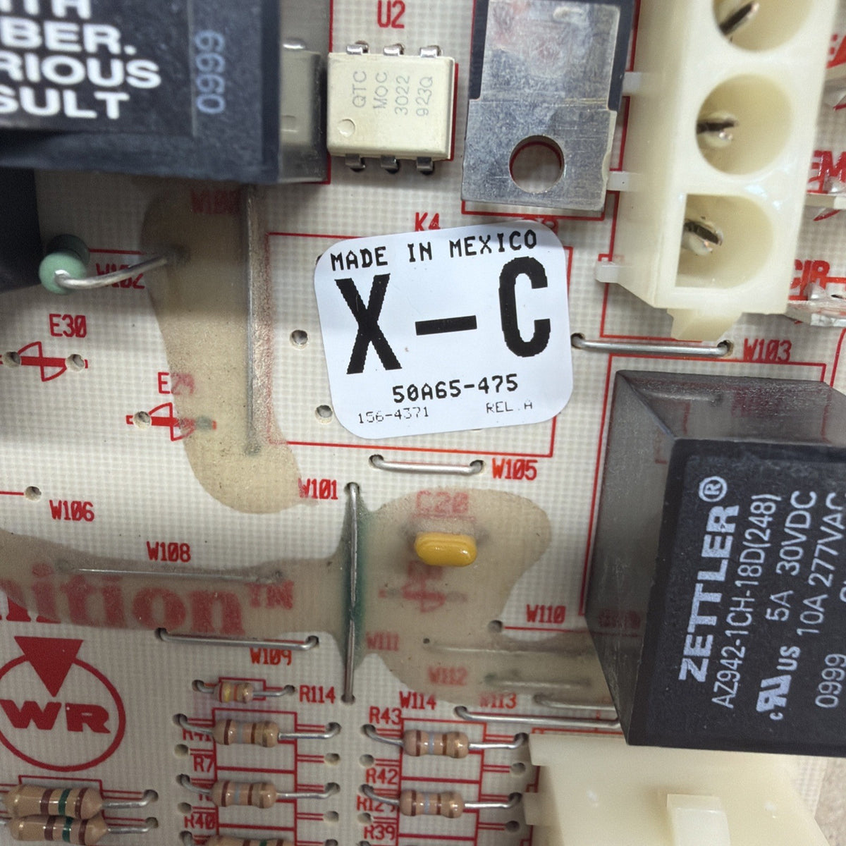 ✅  White Rodgers D341396P01 Furnace Control Circuit Board 50A65-475  156-4372