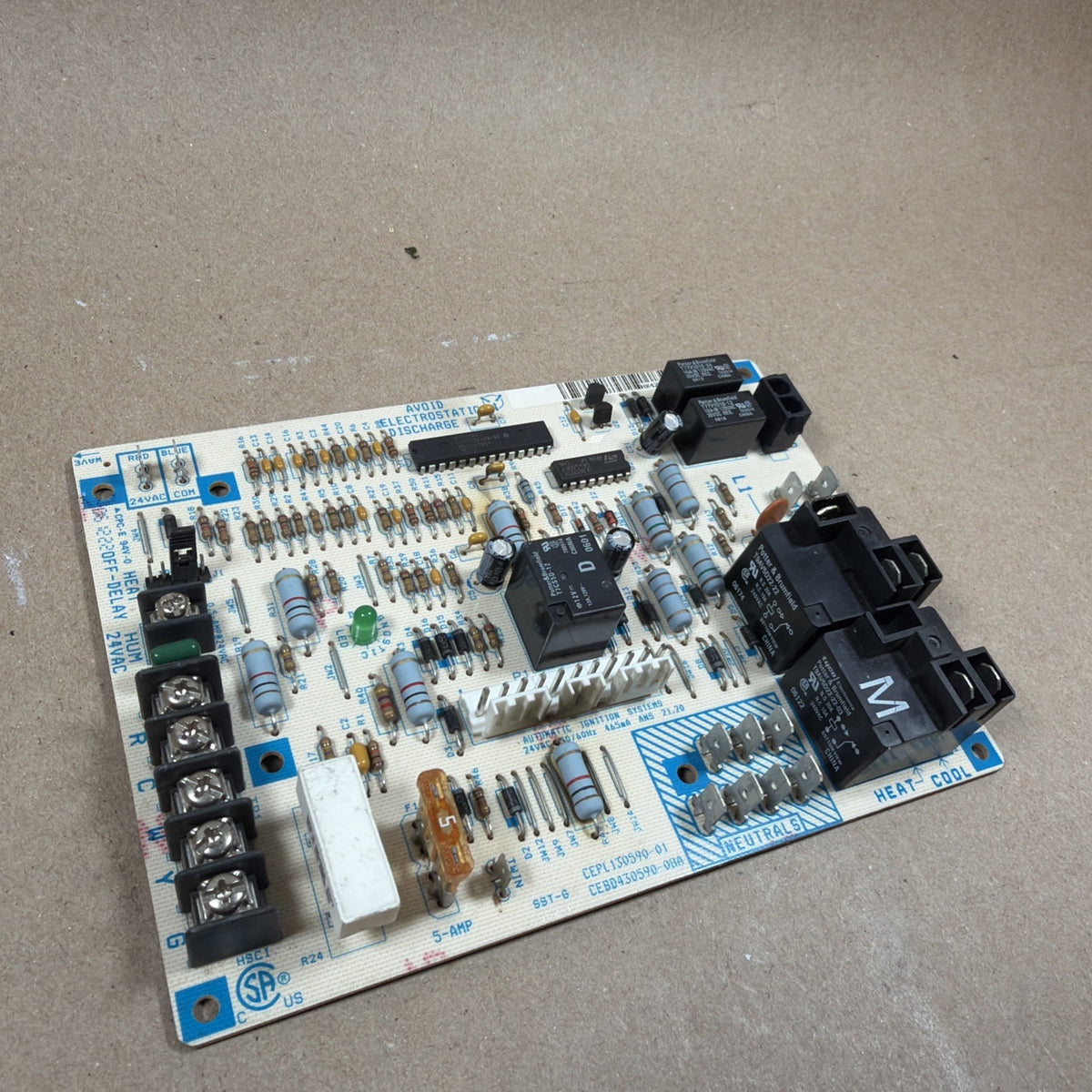 TESTED🔥 Carrier Briant Control Board HK42FZO18  CEBD430590-08A CEPL130590-01
