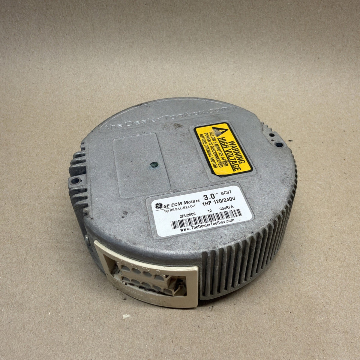 ✅✅ GENTEQ 5SME39SXL3022 ECM 3.0 Blower Motor 1HP 120/240V GC07