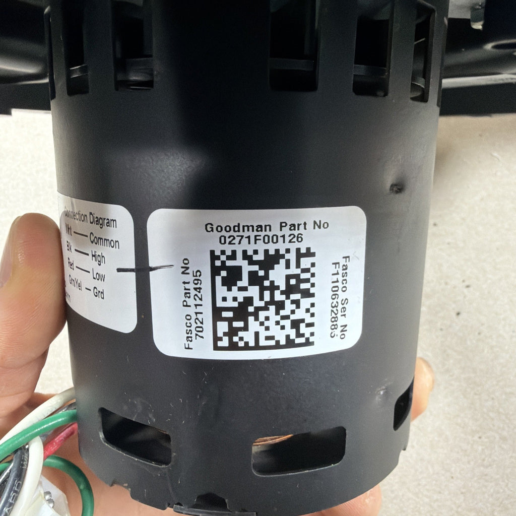 TESTED🔥🔥 OEM Goodman Draft Inducer Motor FXJ66067-39  702112495J (10)