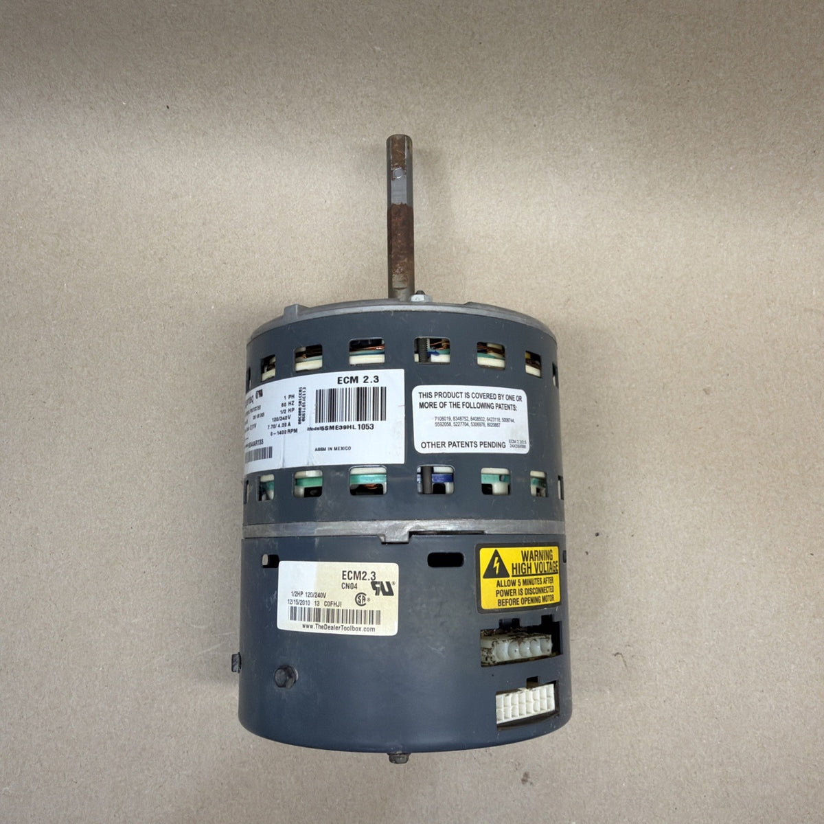 TESTED🔥 ECM 1/2HP Blower Motor GE 5SME39HL1053 120/230V CCW CN04 HD44AR133