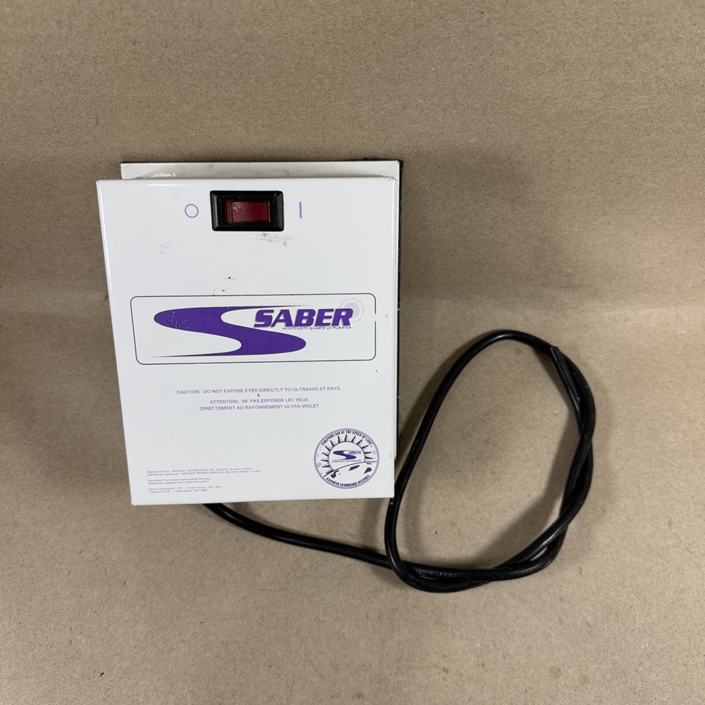 Saber hi-intensity Quartz uv purifier Sauvox Saber12/18. UV Light