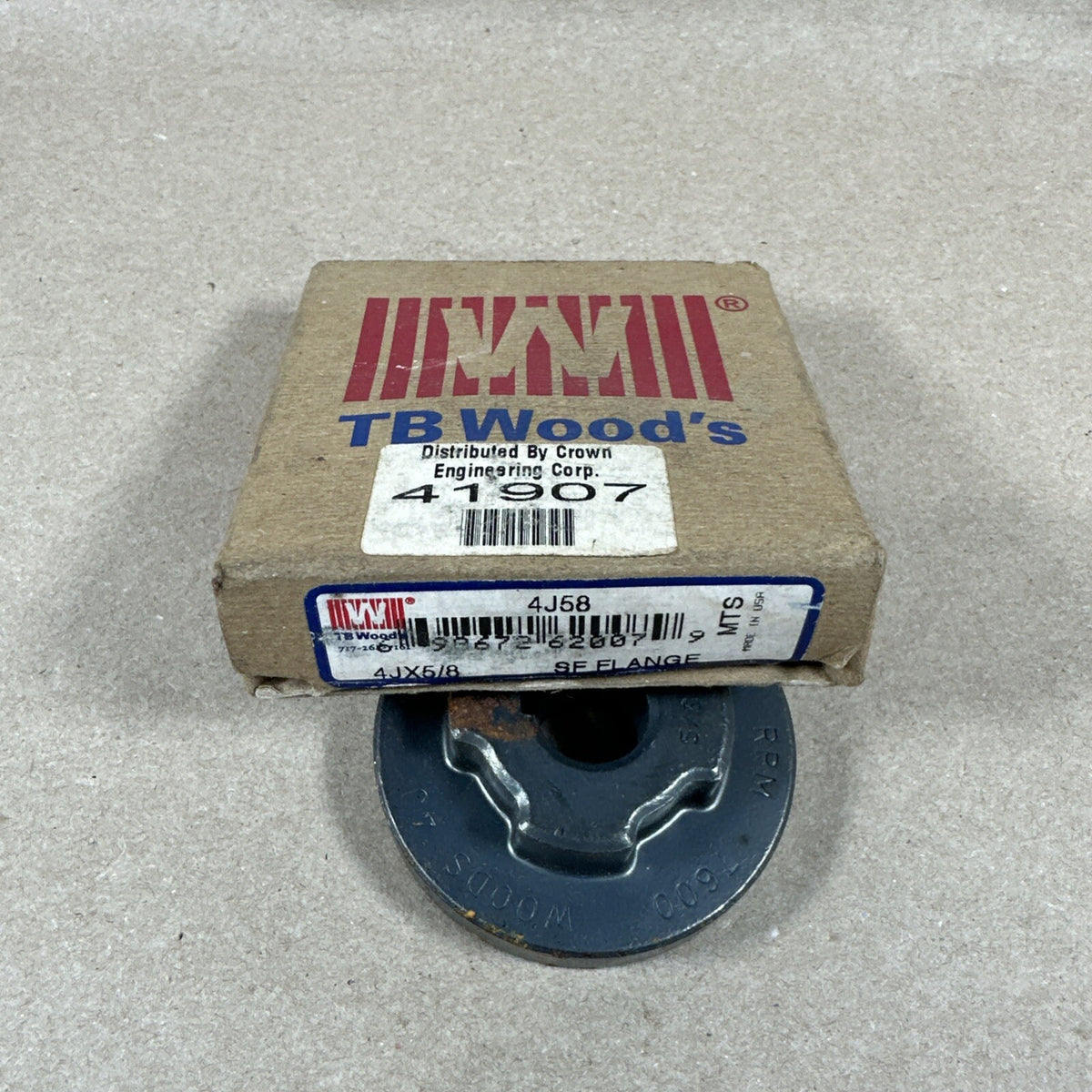 T.B. Woods SF Flange PS2 NEW. 4Jx5/8. 4J58.  41907.