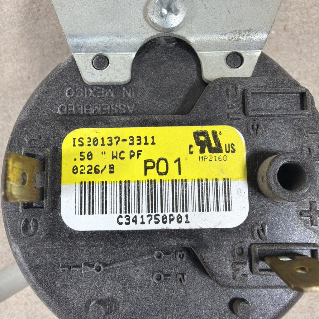 🔥🔥 TRANE C341750P01 Furnace Air Pressure Switch IS20137-3311 (Bin C)
