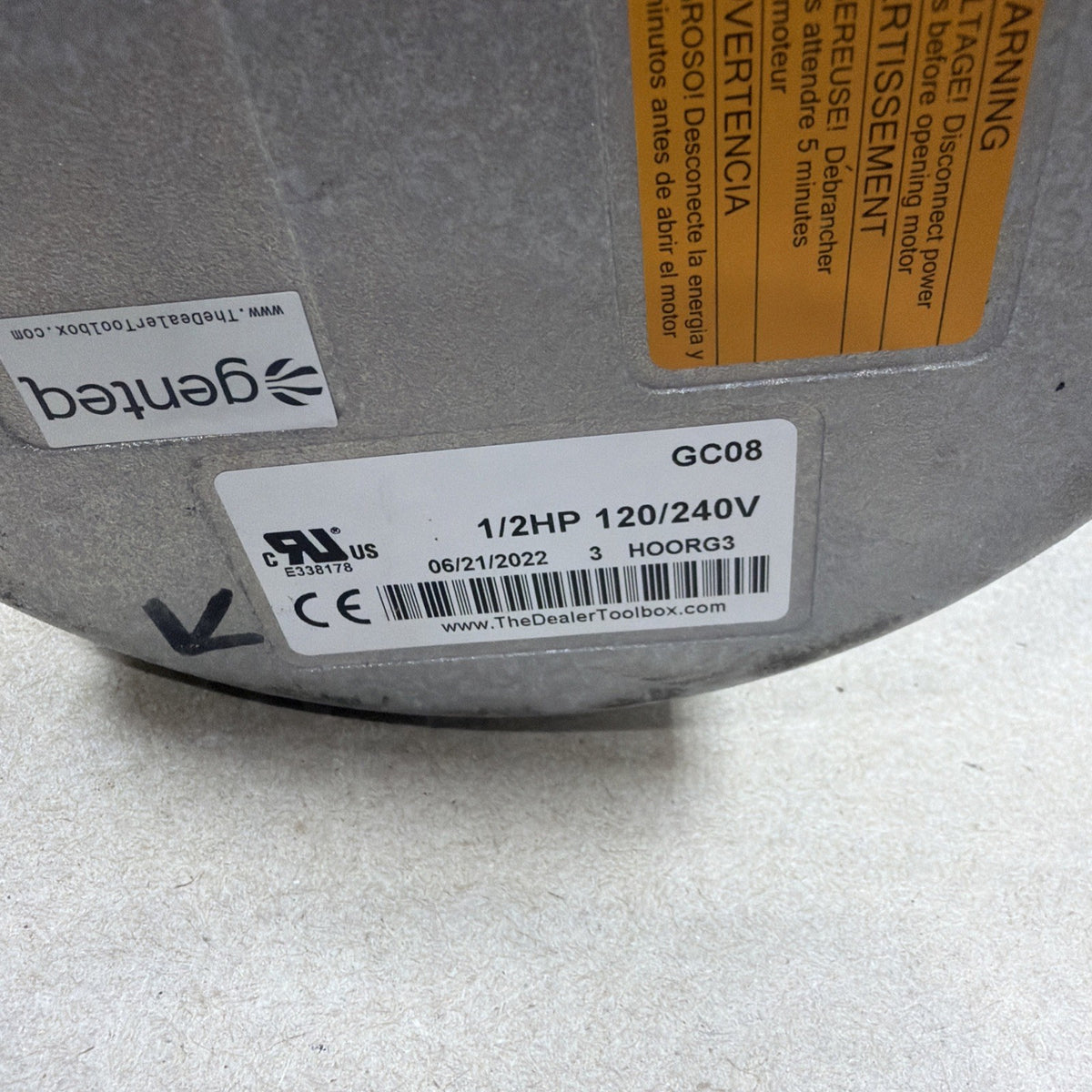 TESTED🔥 5SME39HXL3057 HD44RE124 ECM 3.0 GC08 Carrier Furnace blower motor