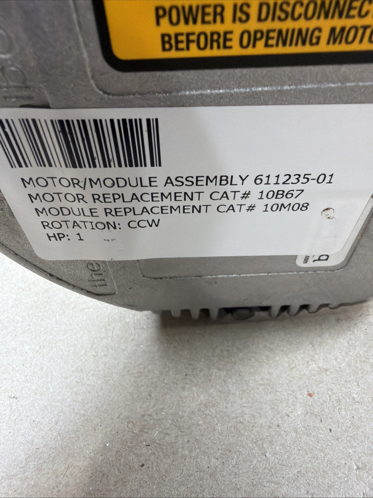 🔥 Genteq EON Motor  Module 5SEA39SL0253 TRANE PMK561 CCW. HD01. 1HP