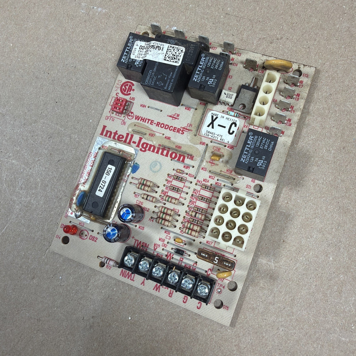 TESTED✅ White Rodgers D341396P01 Furnace Control Circuit Board 50A65-475-05