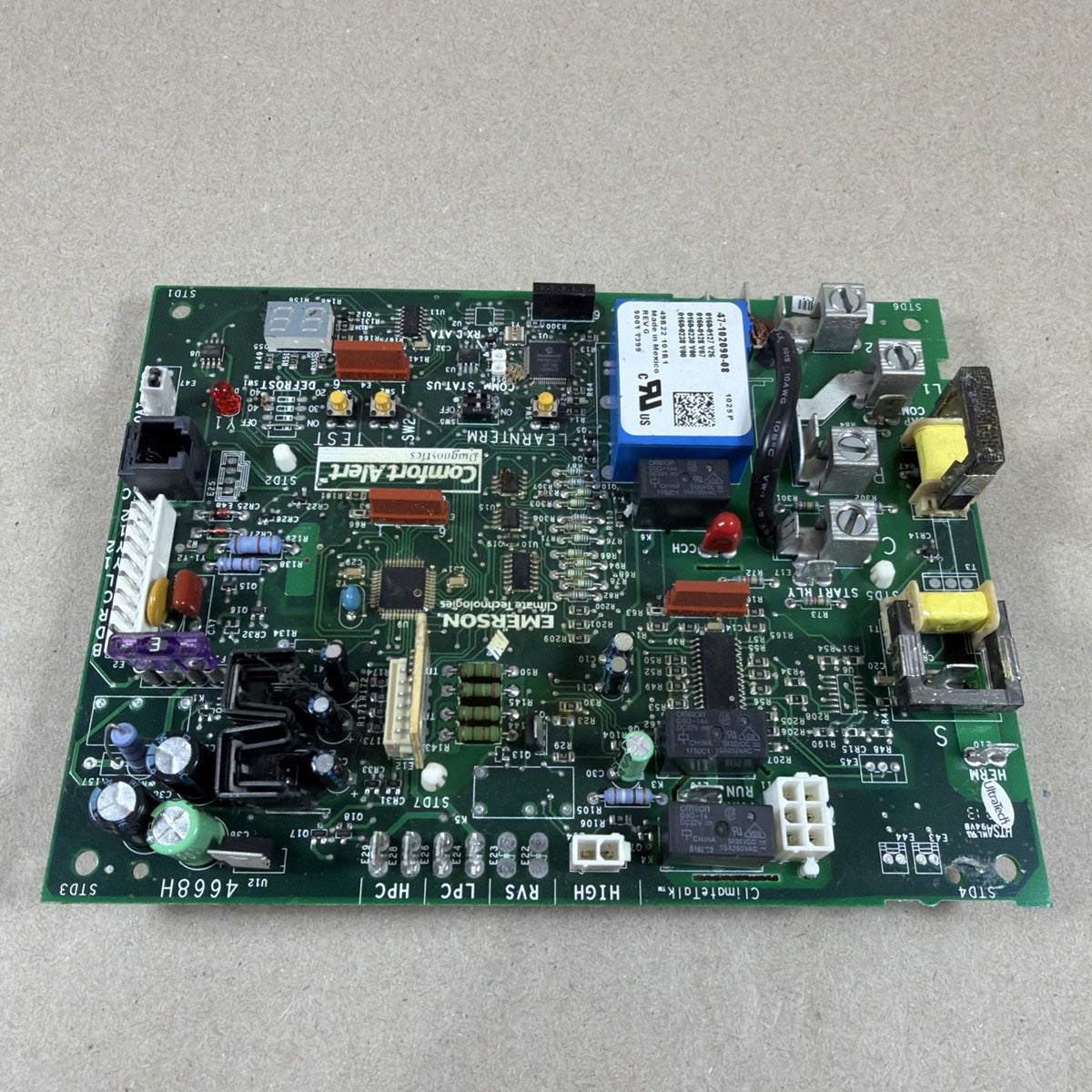 TESTED🔥 Rheem Ruud 49B22-101B1 Furnace Control Circuit Board 47-102090-08 (F7)