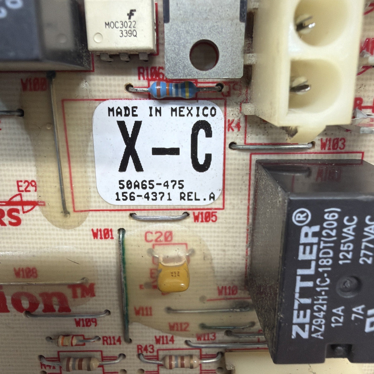 TESTED✅  White Rodgers D341396P01 Furnace Control Circuit Board 50A65-475-07