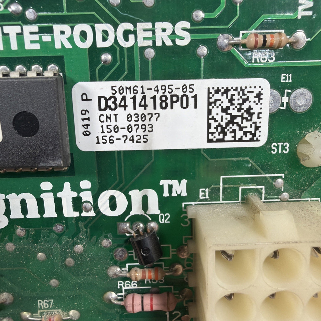🔥 TRANE White Rodgers 50M61-495-05 Furnace Control Circuit Board D341418P01