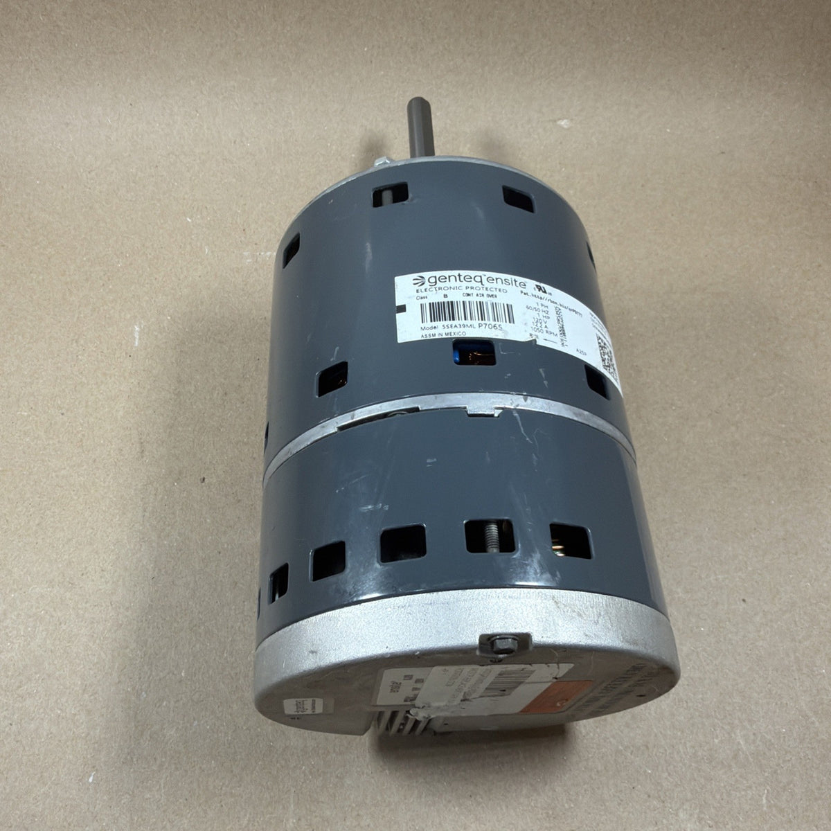Genteq ensite KJ09 5SEA39MLP7065 Programmable Blower Motor 1HP 120V 23V85