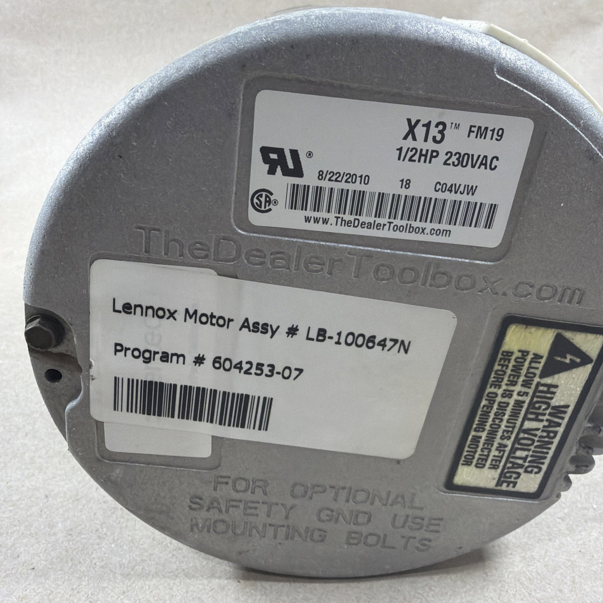TESTED🔥 GE Genteq ECM X13 1/2 HP Blower Motor 5SME39HXL015A 604253-07 FM19