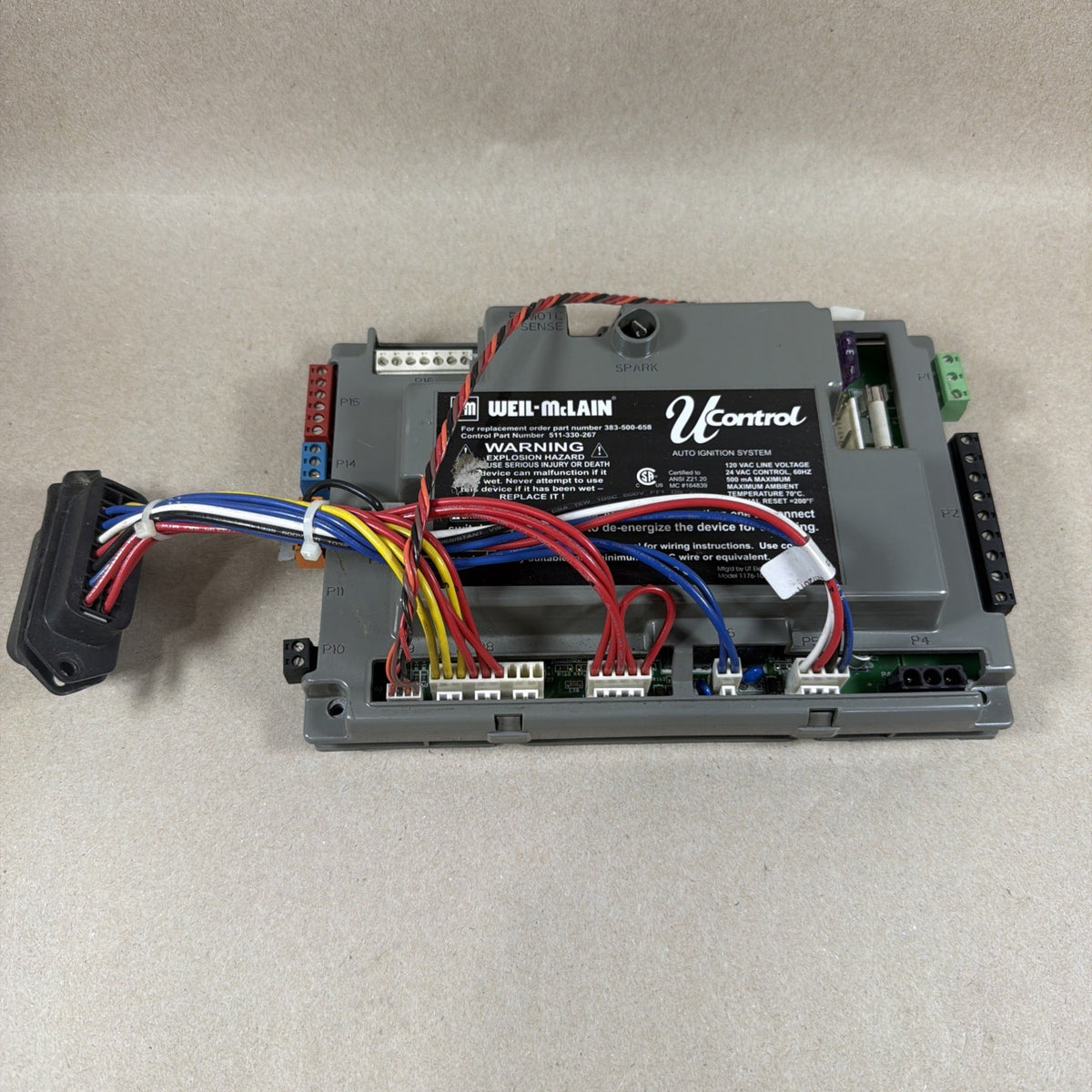 🔥🔥 Weil-McLain 383-500-658 U-Control Module Spark Board 511-330-267  (F20)