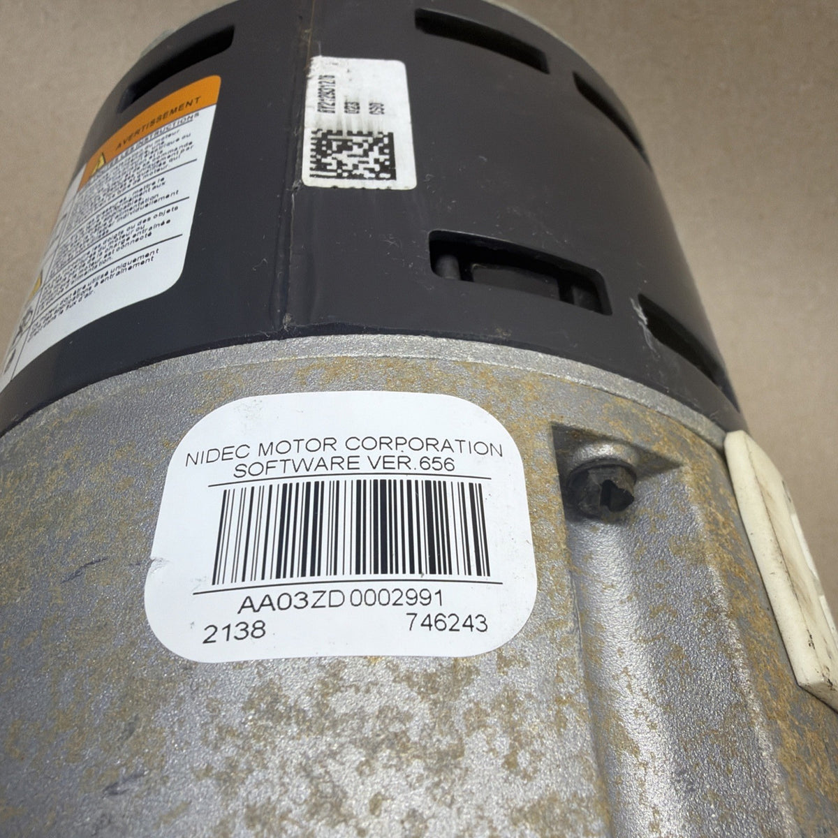🔥🔥 US Motors M55PWMND-2872 SELECTECH Blower Motor 1/2HP Ver.585 M311ZA0479066