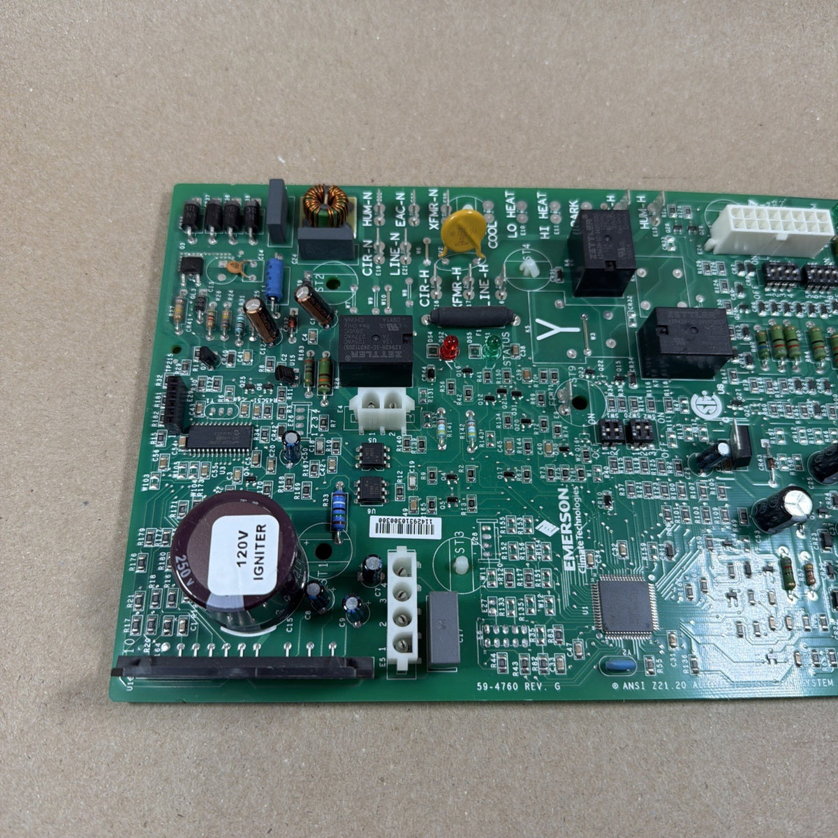 TESTED🔥 TRANE 50V54-571-02  D343687P03 Furnace Control Circuit Board