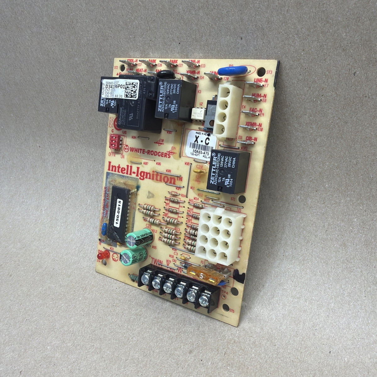 🔥 White Rodgers D341396P01 Furnace Control Circuit Board 50A65-475-07
