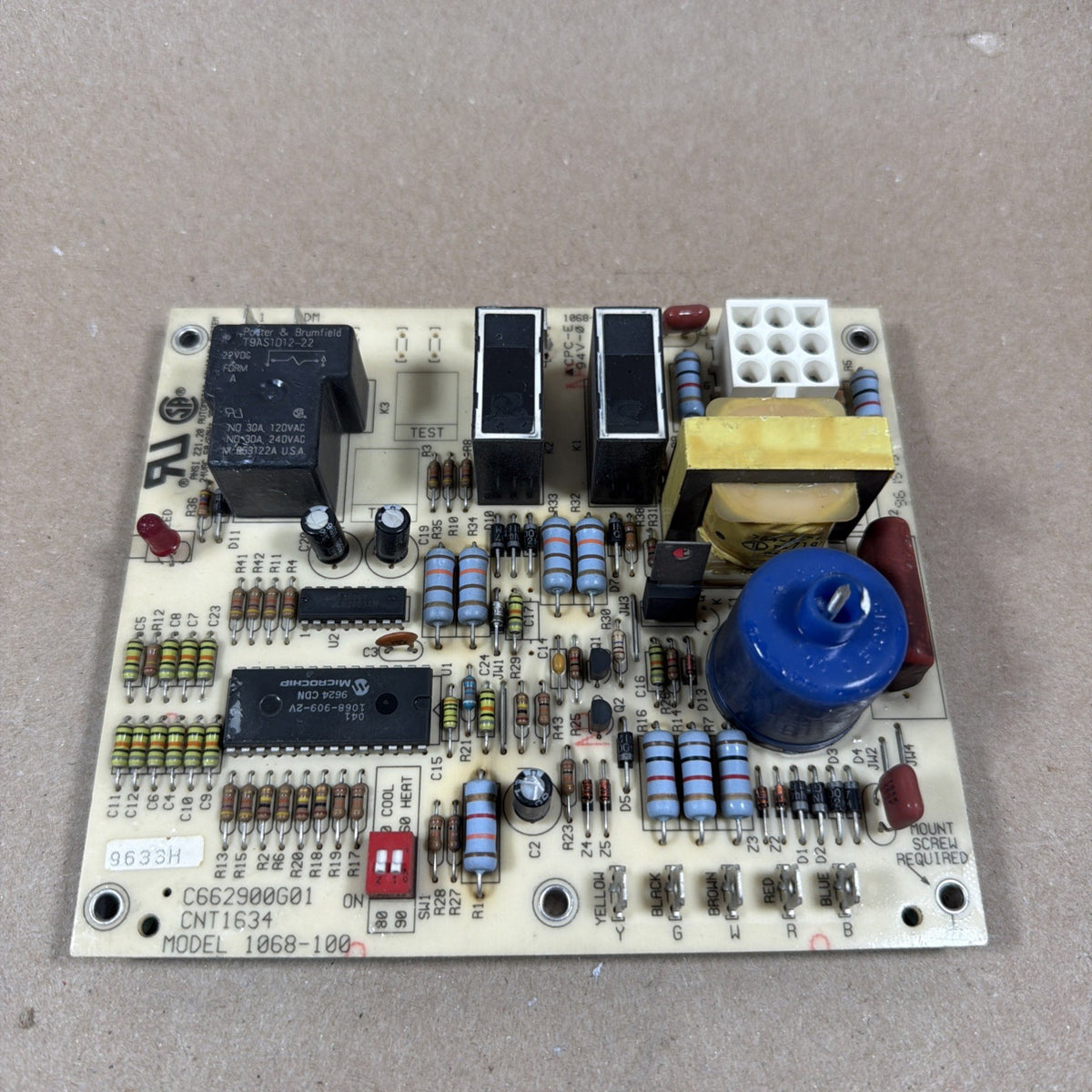 🔥🔥 1068-83-101A C662900G01 CNT1634 1068-100 Control Board Trane Roof Top
