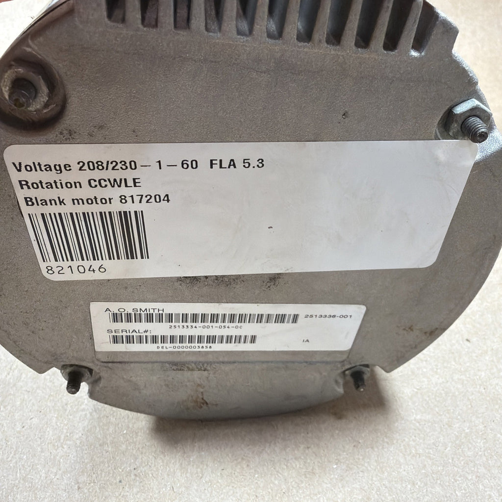 A.O. Smith M48AA12Z1 ECM Furnace Blower Motor CCWLE Comfort Select 1/2HP 208/230