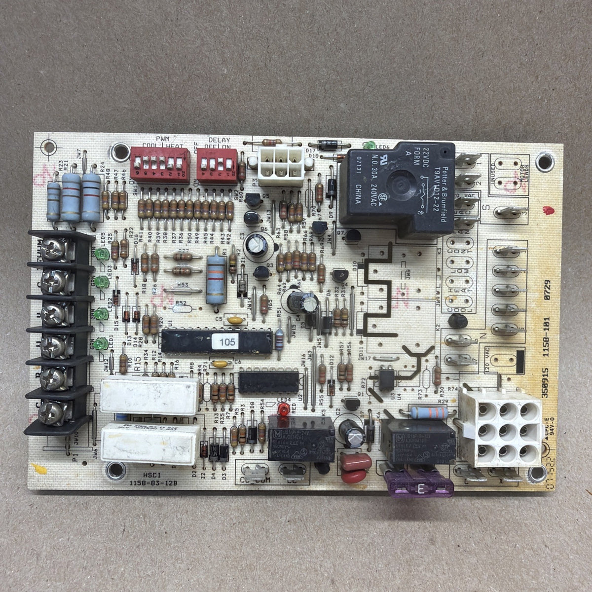 TESTED🔥 Thermo Pride 350915 Control Board 1158-83-12B  1158-101.