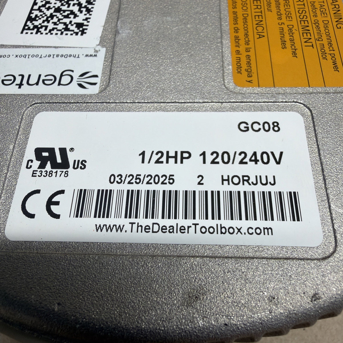 TESTED✅ Genteq ECM 3.0 Blower Motor 1/2HP   120/240V  101564-01 GC08