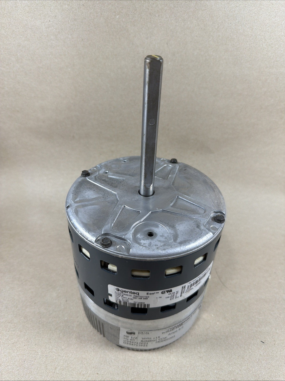 TESTED🔥 Genteq MOD02203 CCW 115V  Furnace Blower Motor 5SBA39GLV5501 HD03 (V8)
