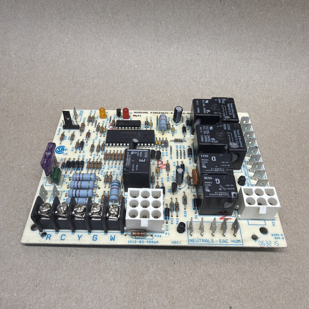 TESTED🔥 OEM Nordyne Kelvinator 624631-A Control Board 1012-955A 1012-83-9556A