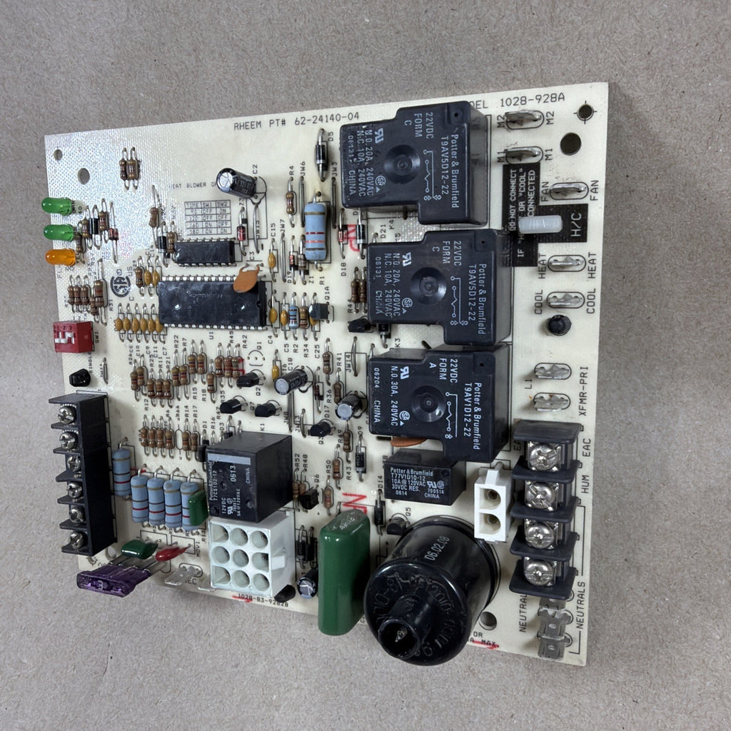 🔥🔥 RHEEM RUDD 1028-83-9282B CONTROL CIRCUIT BOARD 62-24140-04 1028-928 (B23)
