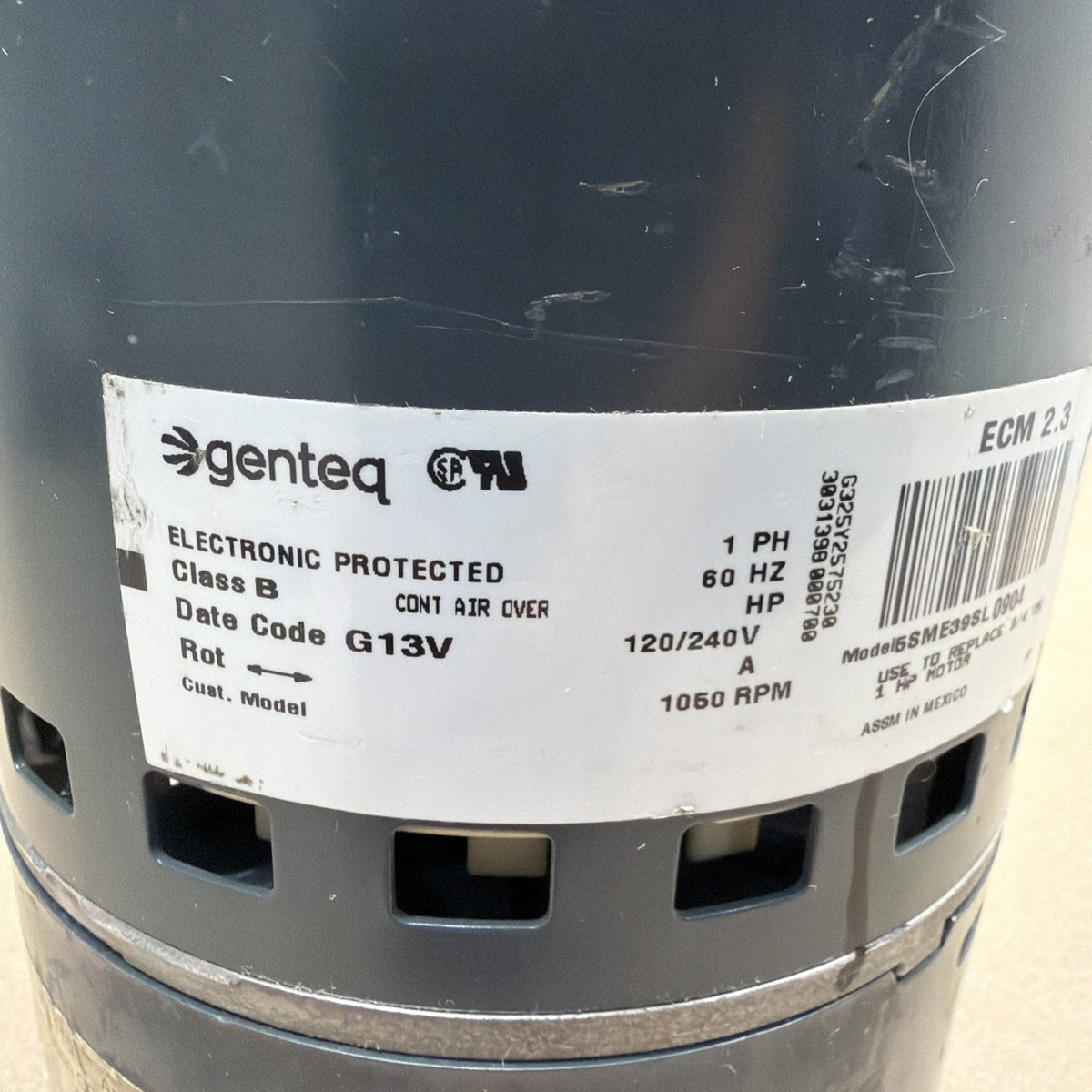 TESTED🔥GE ECM 2.3 CP02  MODULE  Motor  115V  1HP CCW 5SME39SL0904 MOT09263