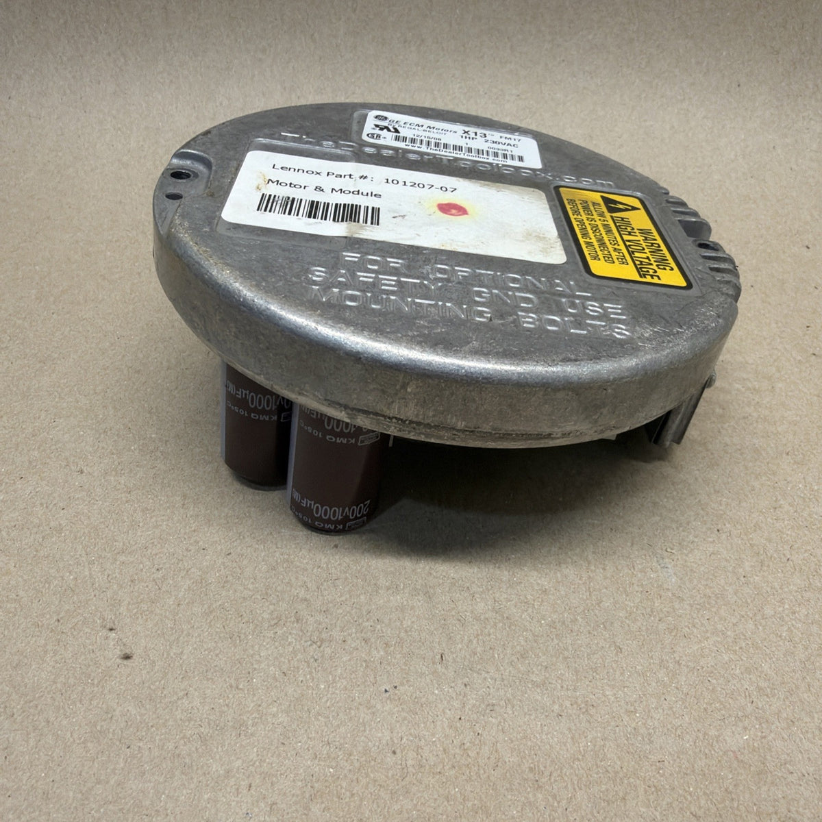 🔥 Genteq X13   ECM FM17 230VAC 1HP  CCW  Blower Module 101207-07