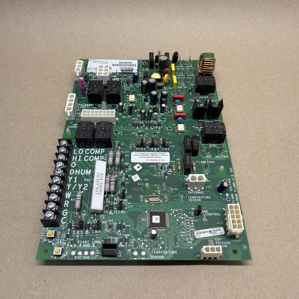 TESTED🔥 York Luxaire VARIDIGM 364809 Control Circuit Board SCD-1096 VF4-1180