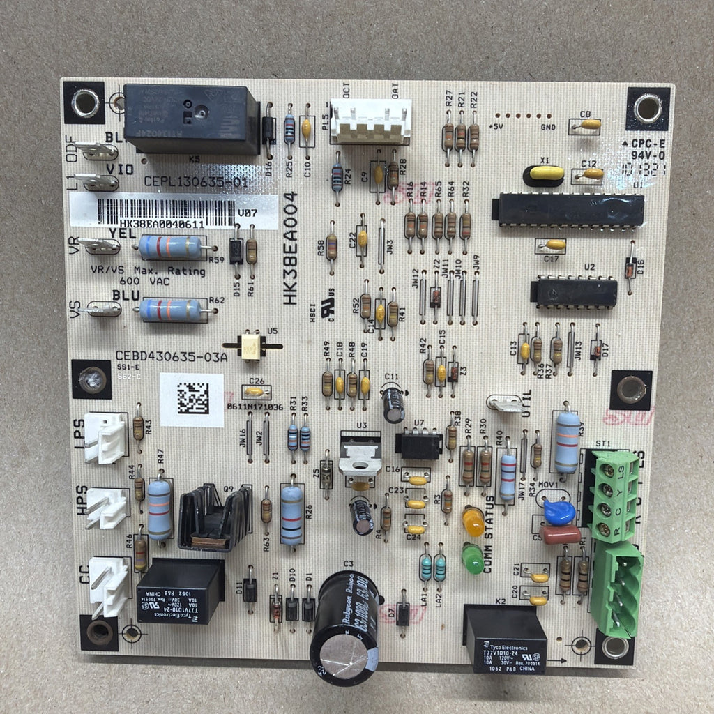 TESTED✅ Carrier Furnace Control Circuit Board CEBD430635-03A CEPL130635-01