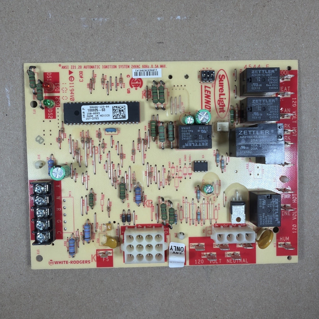 TESTED✅  Lennox 50A66-123-04 Furnace Control Circuit Board 100925-03