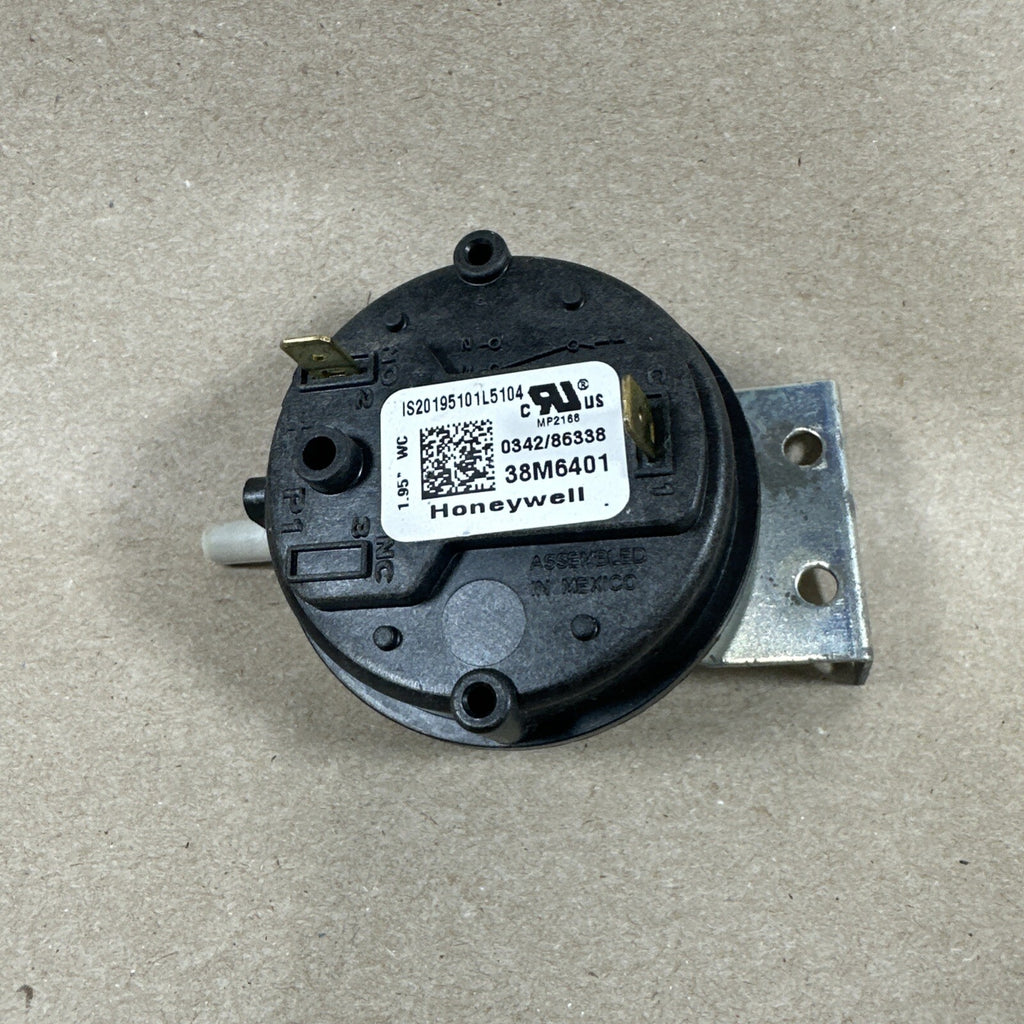 Honeywell 38M6401 Furnace Air Pressure Switch IS20195101L5104 (Bin B)