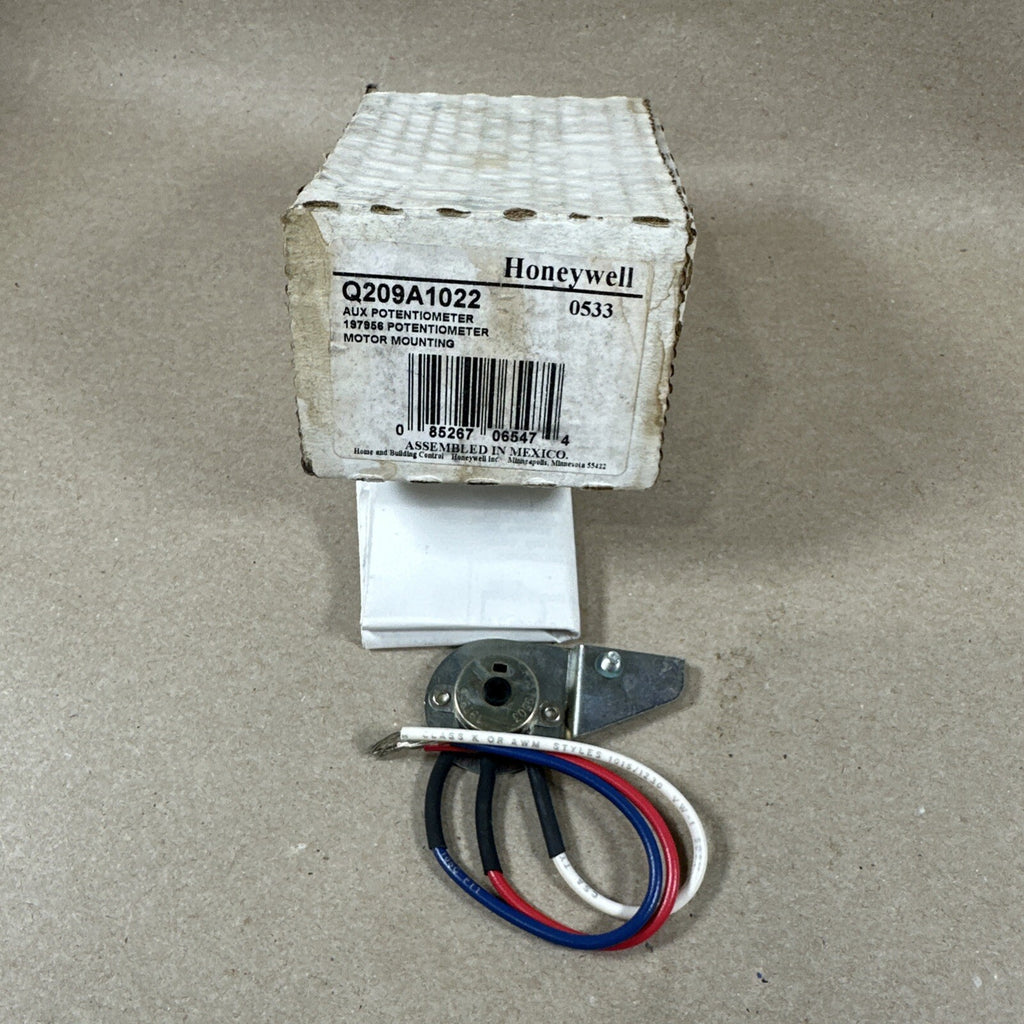 Q209A1022-HONE   HONEYWELL POTENTIOMETER 150 W/BRKT FOR MOD MOTOR