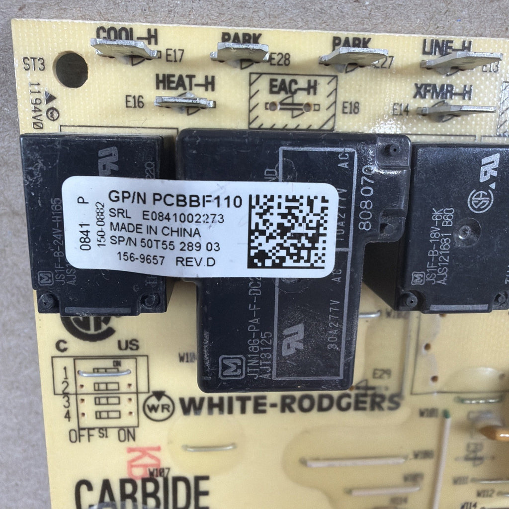TESTED🔥 White Rodgers PCBBF110 Furnace Control Circuit Board 50T55-289-03 (N58)