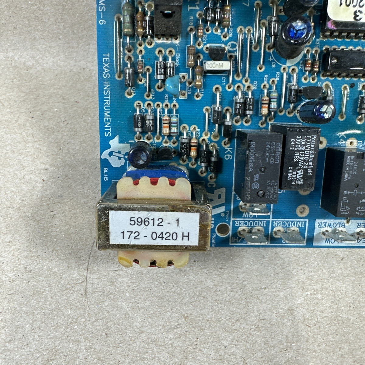 CNT 03456 / 59612-1  / X13650873010 Control Circuit Board HVAC.  59524-3. (E51)