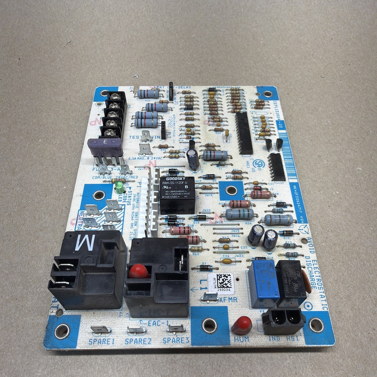 TESTED✅ Carrier HK42FZ062 Furnace Control Board CEPL131004-20 CEBD431004-23A