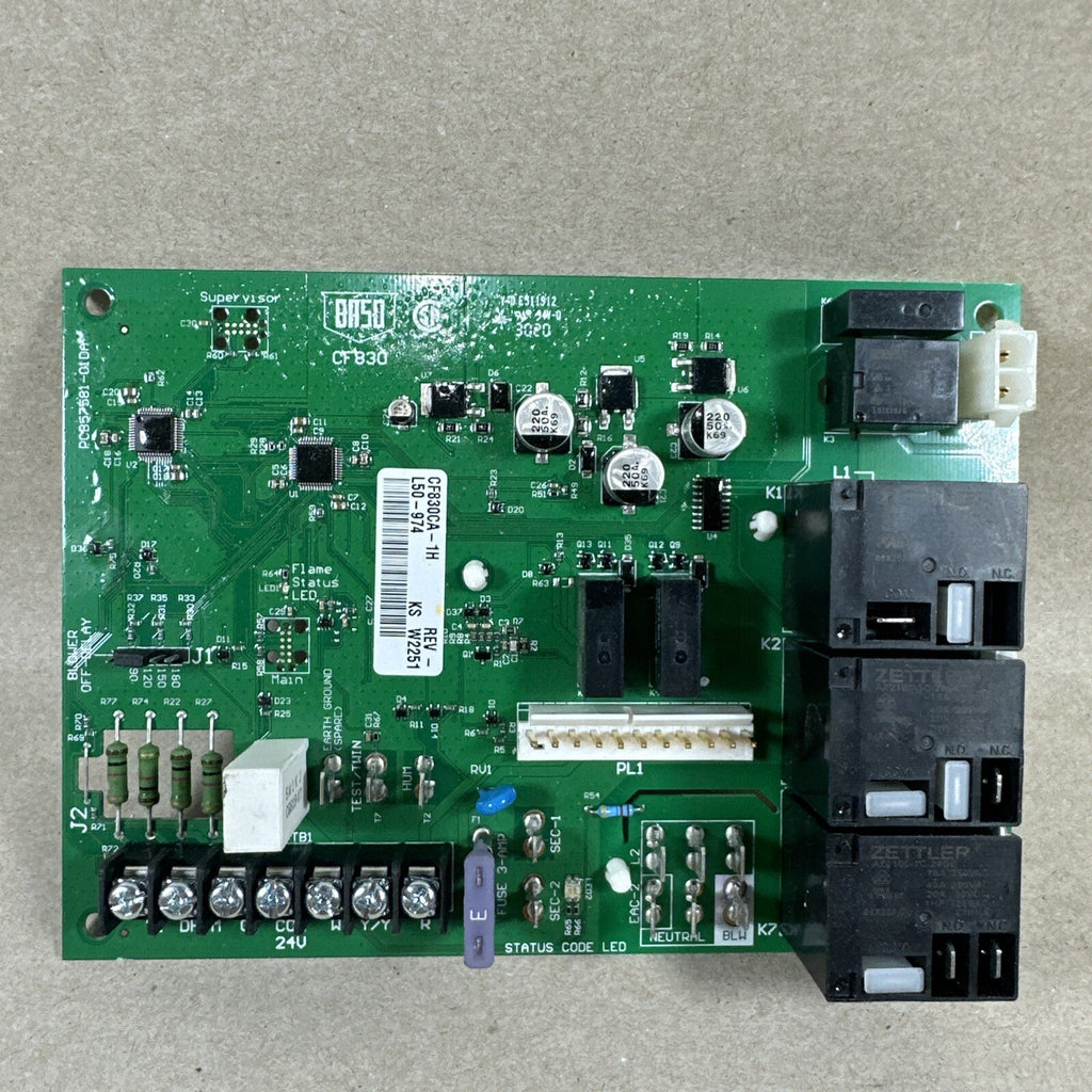 🔥 Baso Gas Furnace Control CF830C. PCAF830CA.   CF830CA-1H. PCB57581-01DA (D27)