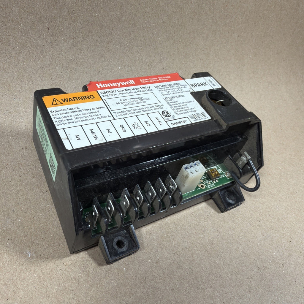 🔥 Honeywell S8610U Universal Intermittent Pilot Ignition Control S8610U3009