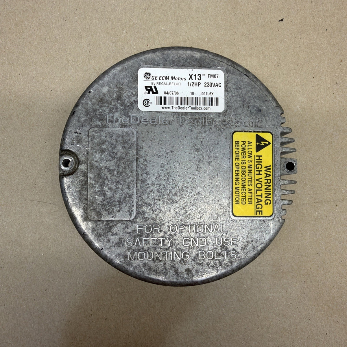 TESTED🔥 Genteq X13   ECM.  FM07 230VAC  1/2HP  CCW  Blower Module