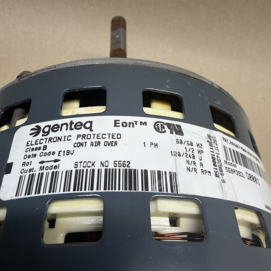 🔥 Genteq Eon 5SBA39DLQ001 Programmable Motor 1/2hp 208/230V  HD03 CCW 14S543-01