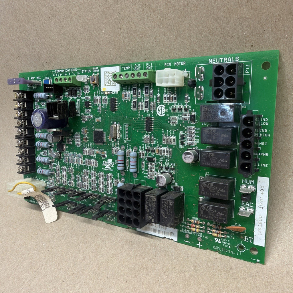 TESTED✅ Source 1 1170-83-4001A 992600 1170-400 Furnace Circuit Control Board