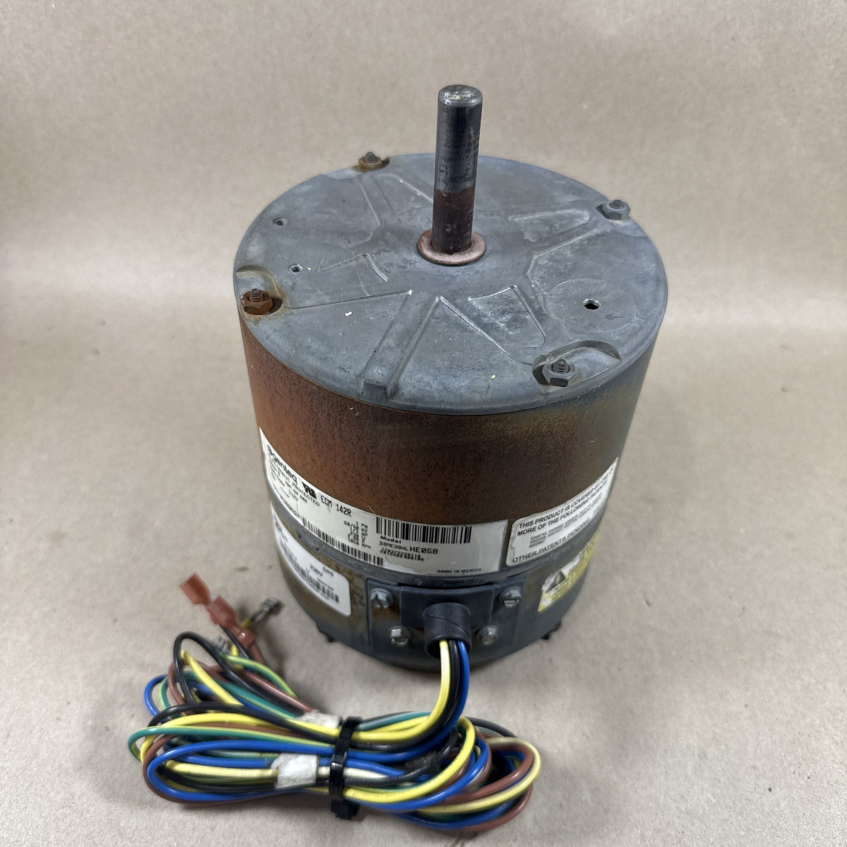 TESTED✅ GENTEQ ECM 142R HC38GR224  GN01 230V Blower Motor  5SME39HLHE058