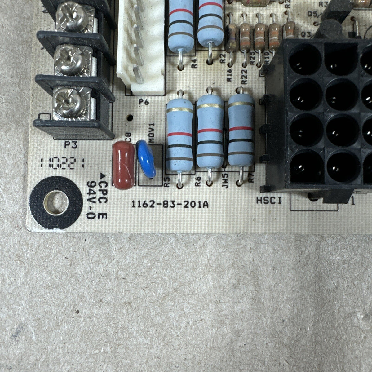 TESTED✅  York Coleman 1162-83-201A  1162-201 Control Circuit Board 539617