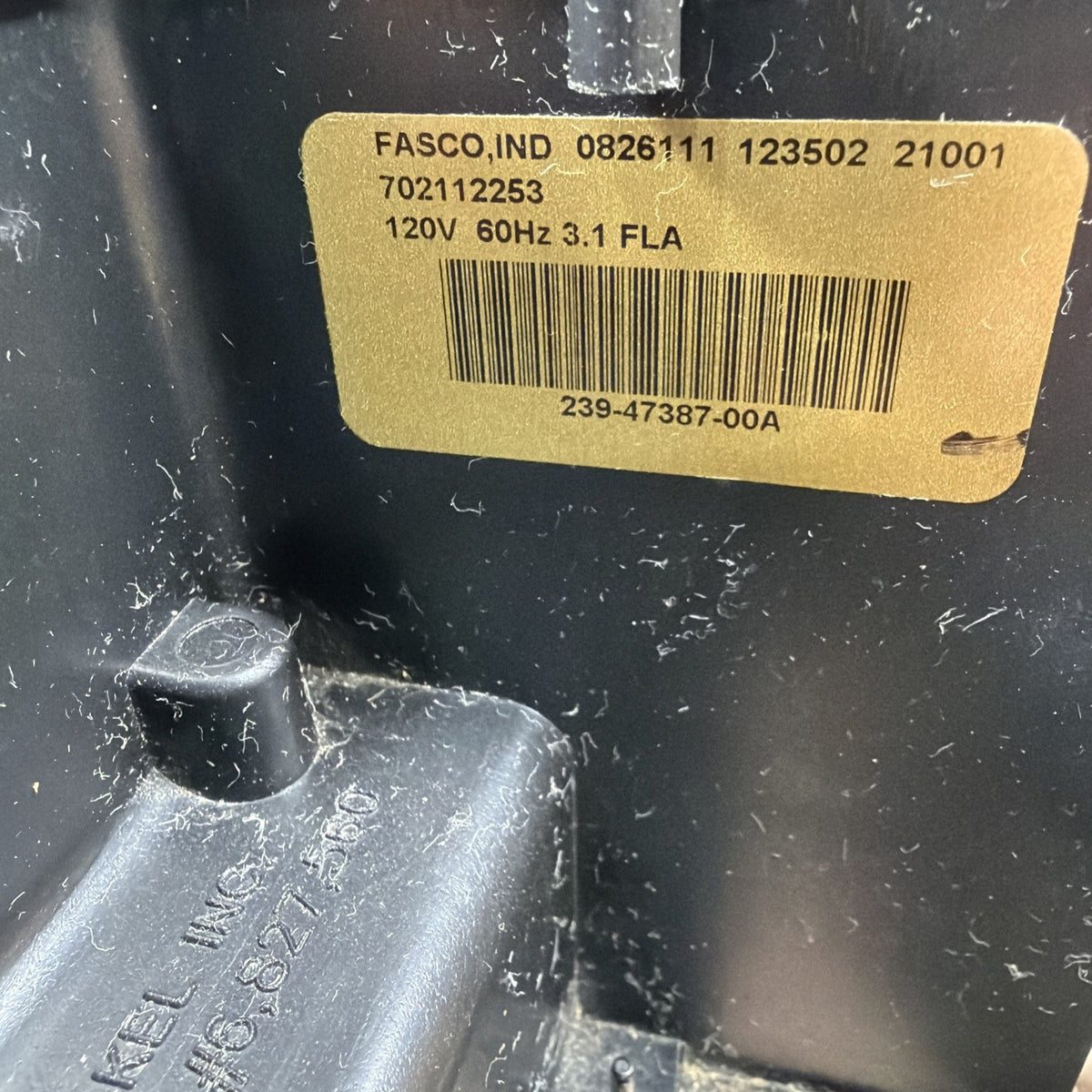 Bradford White 239-47387-00A Fasco 702112253 Water Heater Inducer Blower Motor