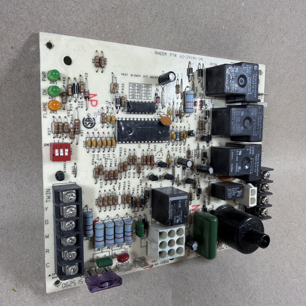 🔥🔥 RHEEM RUDD 1028-83-9282B CONTROL CIRCUIT BOARD 62-24140-04 1028-928 (B23)