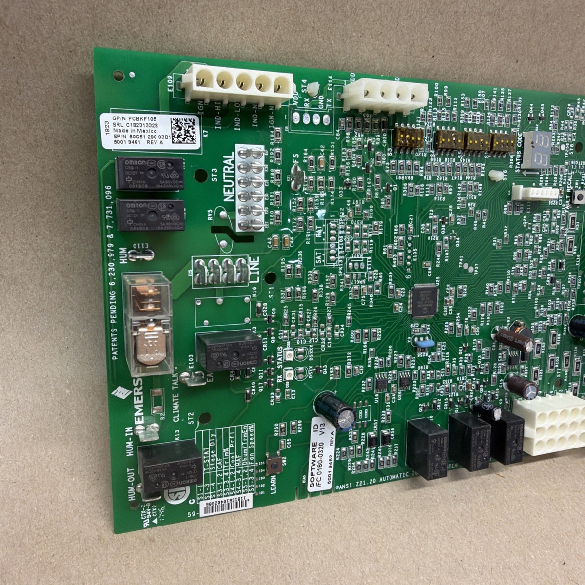 TESTED🔥. PCBKF105 Goodman Amana White Rodgers Furnace Control Circuit Board