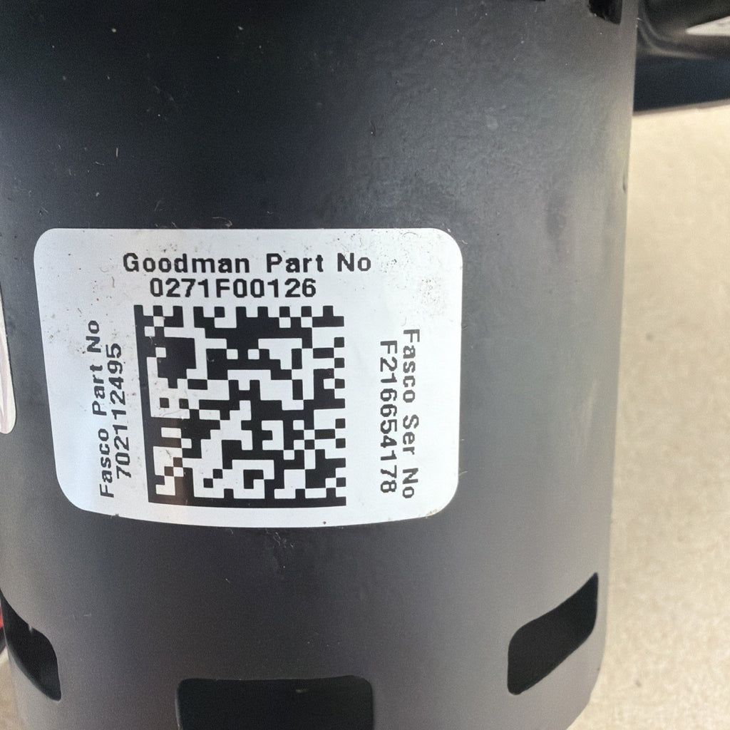 TESTED✅  OEM Goodman Draft Inducer Motor FJK7801296-4  702112495JS