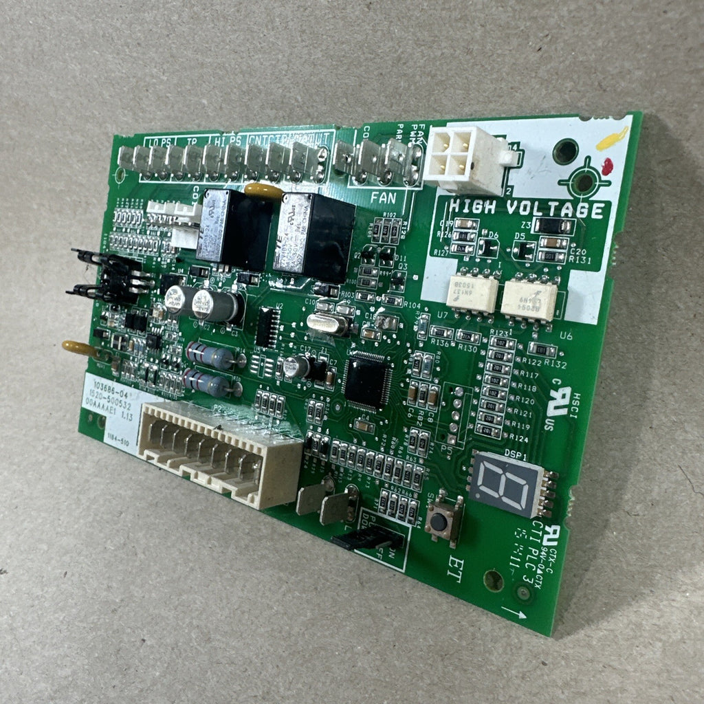 TESTED🔥 LENNOX 103686-04 A/C Heat Pump Control Circuit Board 1184-510. (B210)