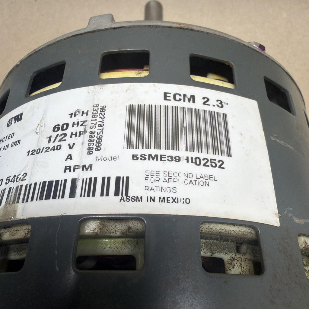 TESTED✅  ECM 1/2HP Blower Motor GE 5SME39HL0252 115V CCW CN04 RAOPS7459